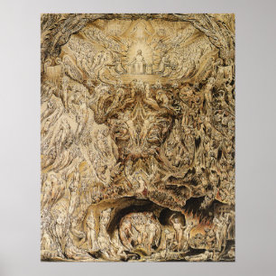 William Blake:  Vision of the Last Judgement Poster