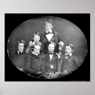 William Cassiday Cattell Daguerreotype 1848 Poster