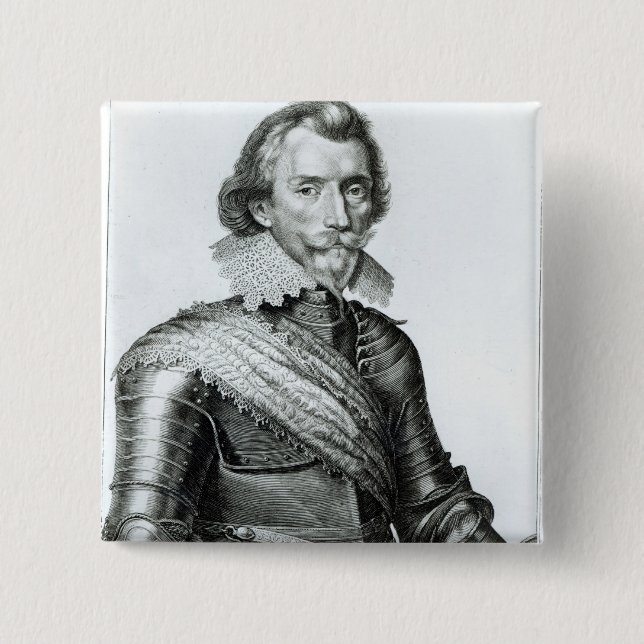 William Cavendish  1st Duke of Newcastle Pinback Button (Front)