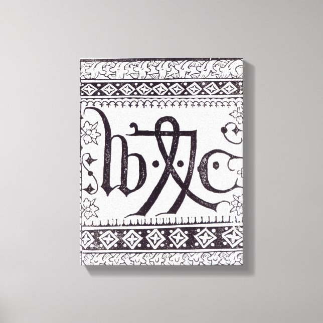 William Caxton's  Print Mark (Front)