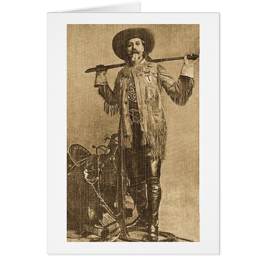 William Cody - Frontiersman (Sepia) Cards (Front)