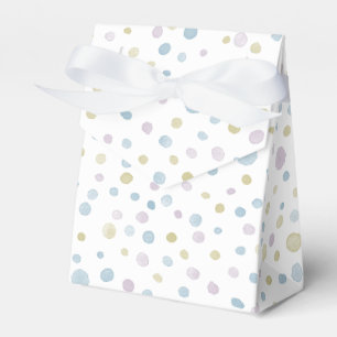 William Confetti Watercolor Dots Favor Box