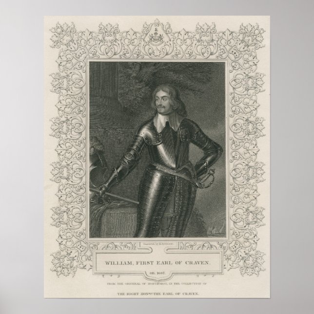 William Craven, 1st Earl of Craven Poster (Front)