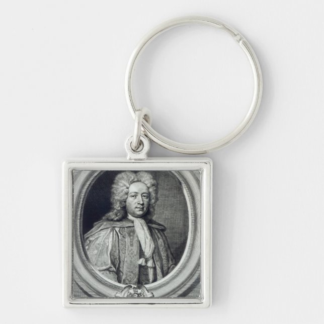 William Croft, engraved by George Vertue Keychain (Front)