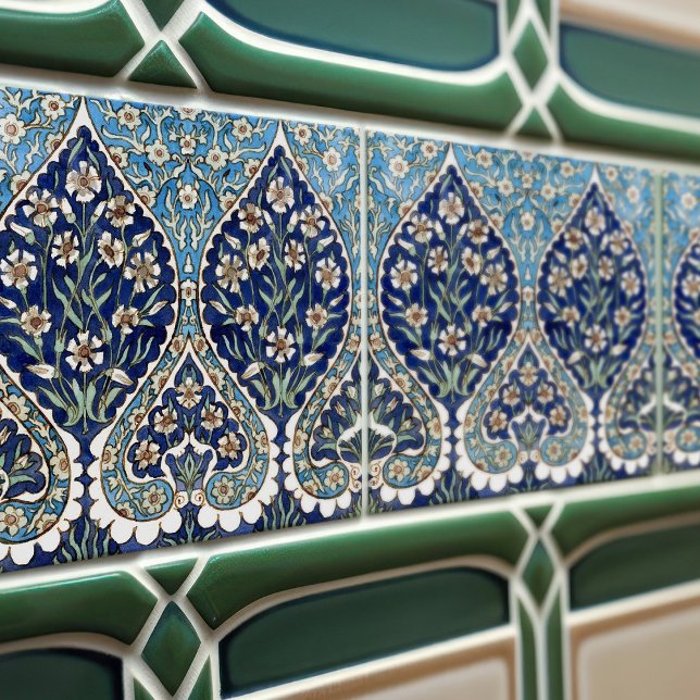 William De Morgan Unreleased Floral Timeless Ceramic Tile (Creator Uploaded)