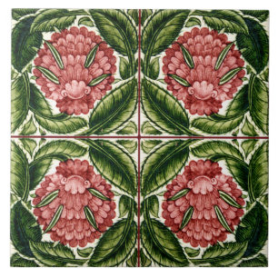 William De Morgan Victorian Ceramics Tile