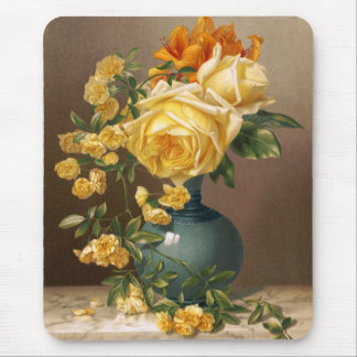 William Duffield: Marchal Niel Roses Mouse Pad