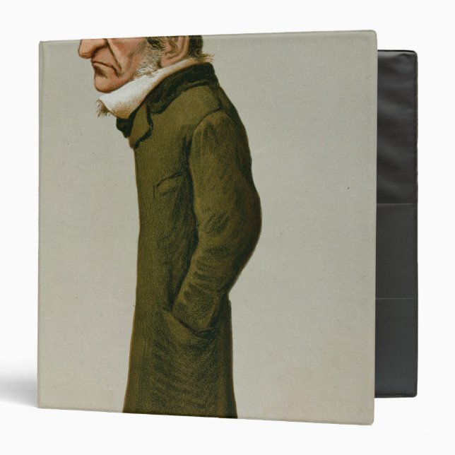 William Ewart Gladstone 3 Ring Binder (Front/Inside)