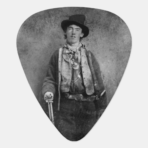 William H Bonney Billy Kid Old West Outlaw Guitar Pick