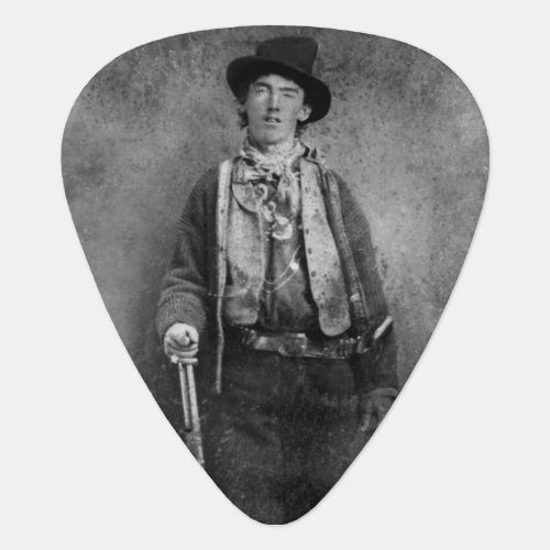 William H Bonney Billy Kid Old West Outlaw Guitar Pick