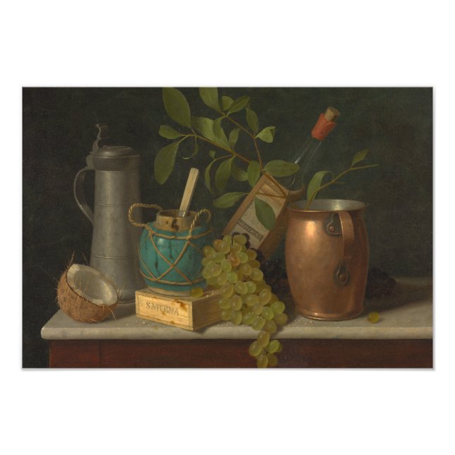 William Harnett - Just Dessert Photo Print (Front)