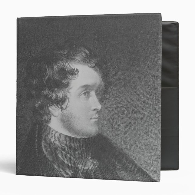 William Harrison Ainsworth 3 Ring Binder (Front/Inside)