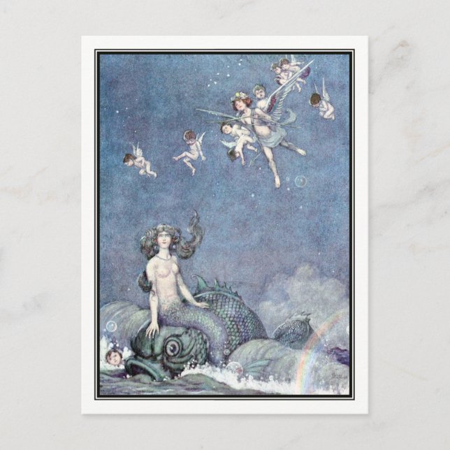 William Heath Robinson - A Midsummer Night's Dream Postcard (Front)