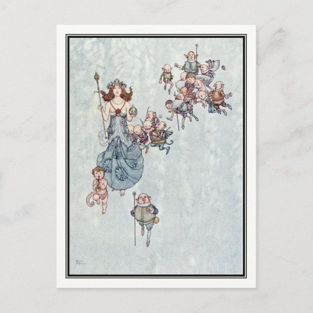 William Heath Robinson - A Midsummer Night's Dream Postcard (Front)