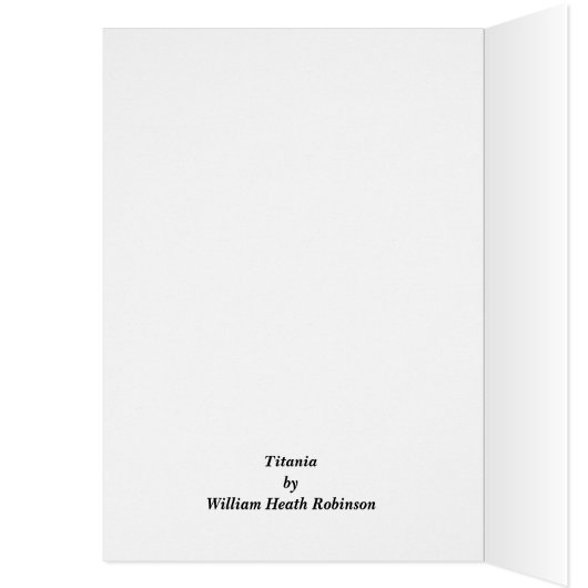 William Heath Robinson - Titania (Inside (Left))