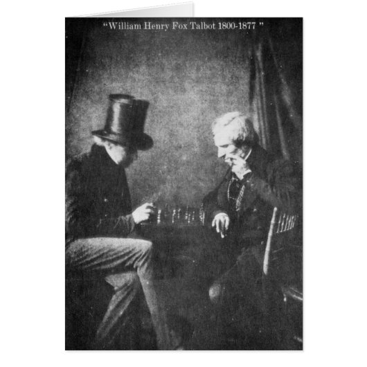 William Henry Fox Talbot Cards (Front)
