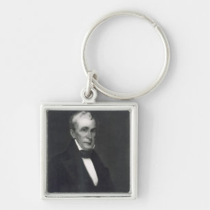 William Henry Harrison, 9th President of the Unite Keychain