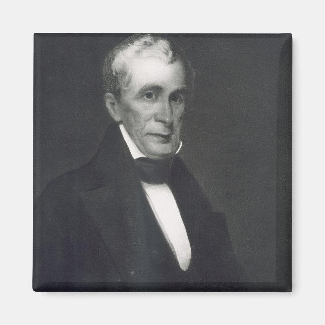 William Henry Harrison, 9th President of the Unite Magnet (Front)