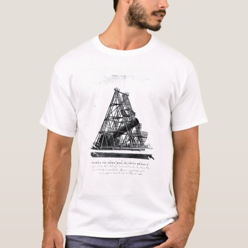 William Herschels Forty Foot Telescope T_Shirt