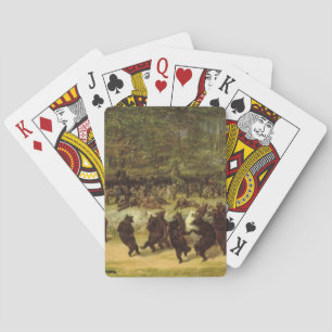 William Holbrook Beard - The Bear Dance Poker Cards