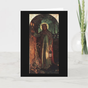 William Holman Hunt Light of the World Card