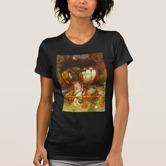 William Holman Hunt The Lady of Shalott T-Shirt (Front)