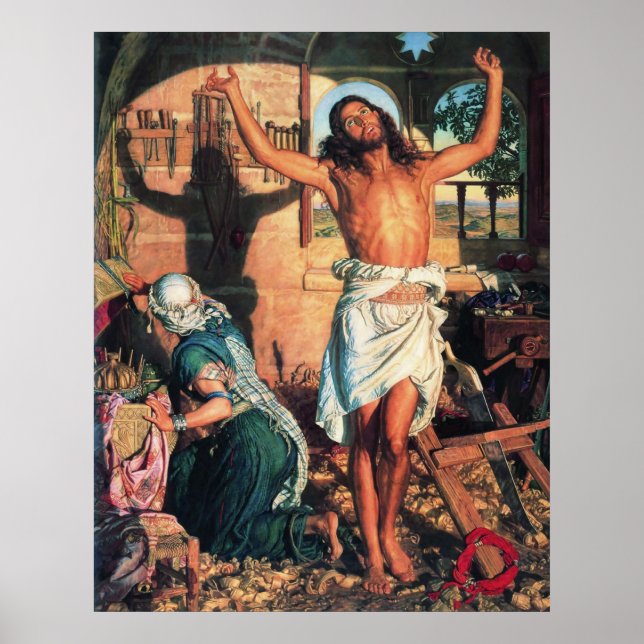 William Holman Hunt The Shadow of Death Poster (Front)
