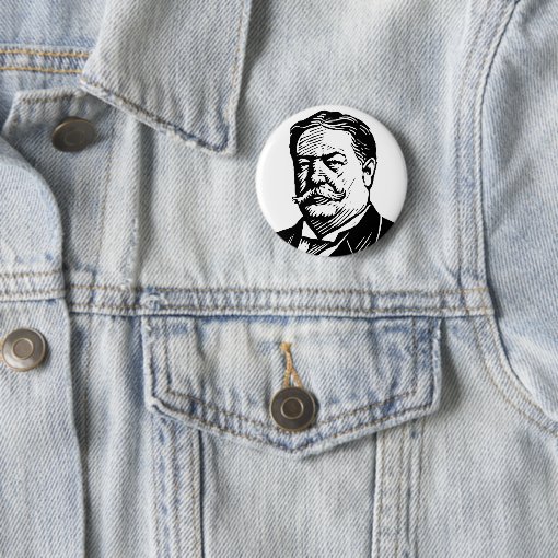 William Howard Taft button | Zazzle