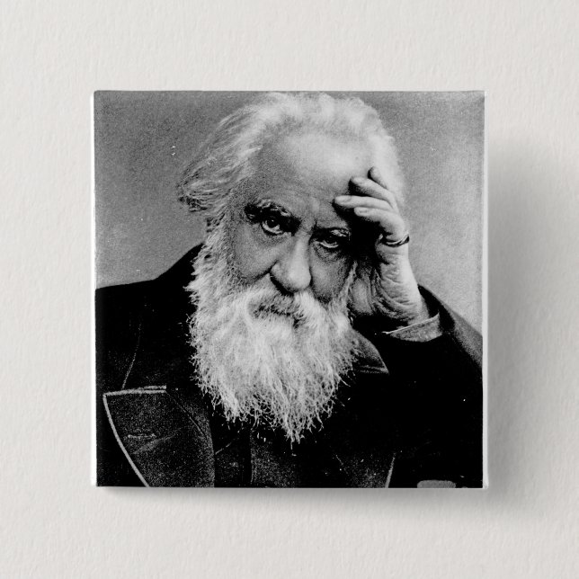 William Huggins, 1910 Button (Front)