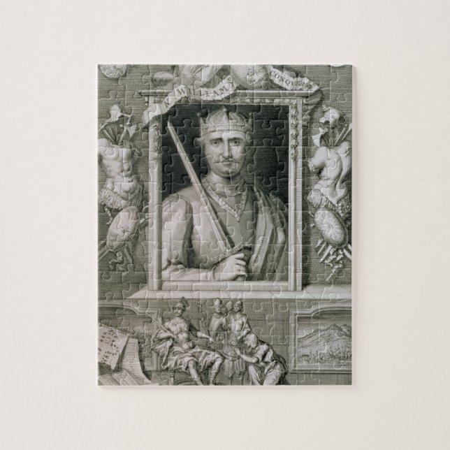 William I the Conqueror (1027-87) King of England Jigsaw Puzzle (Vertical)