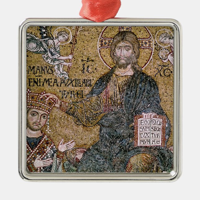 William II King of Sicily Metal Ornament (Front)