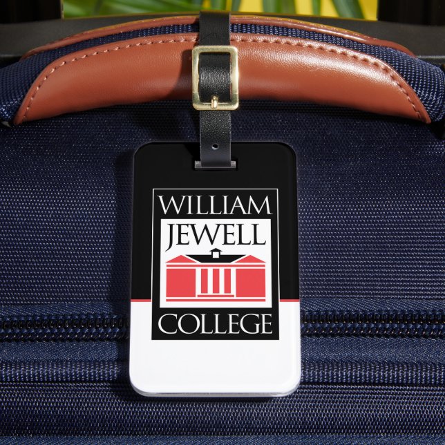 William Jewell College Luggage Tag (Front Insitu 2)