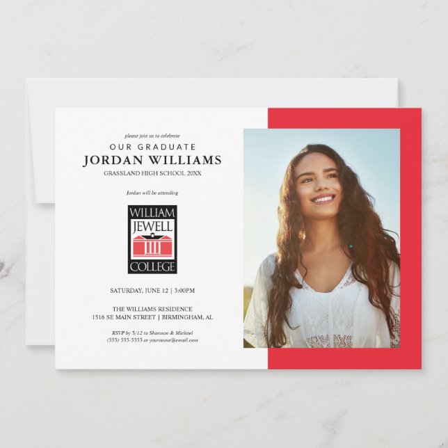 William Jewell Graduation Announcement (Front)