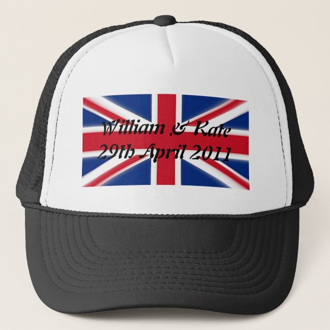 William & Kate - 29th April 2011 Trucker Hat (Front)