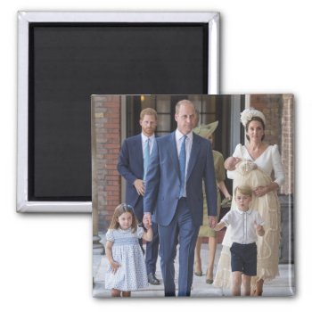William  Kate And Kids Magnet by Moma_Art_Shop at Zazzle