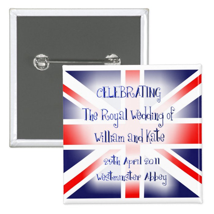 William & Kate Royal Wedding Collectibles Souvenir Pin