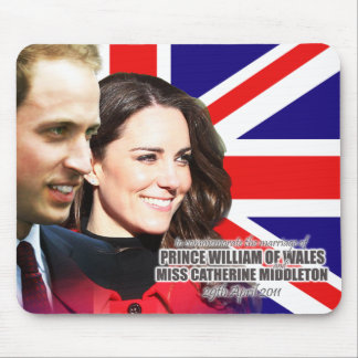 William & Kate Royal Wedding Mousepad