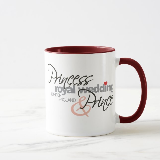William & Kate Royal Wedding Mug (Right)