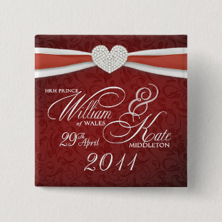 William & Kate - Royal Wedding Souvenir Pin
