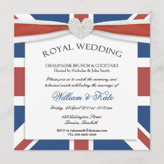 William & Kate Wedding Watch Party Invitations