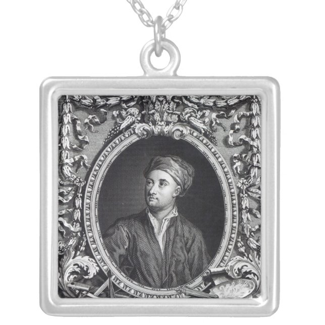 William Kent Silver Plated Necklace (Front)