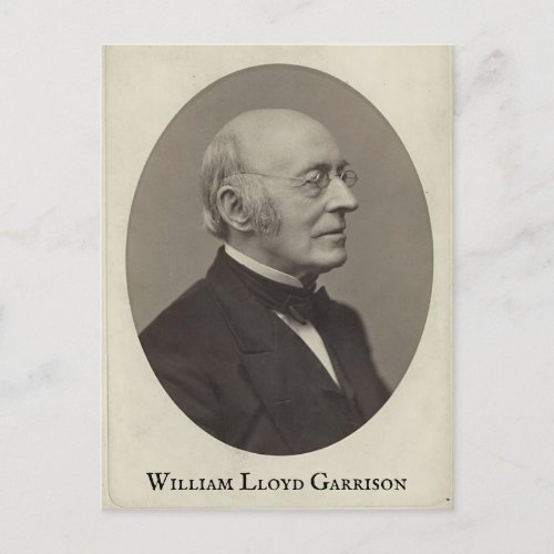 William Lloyd Garrison Postcard