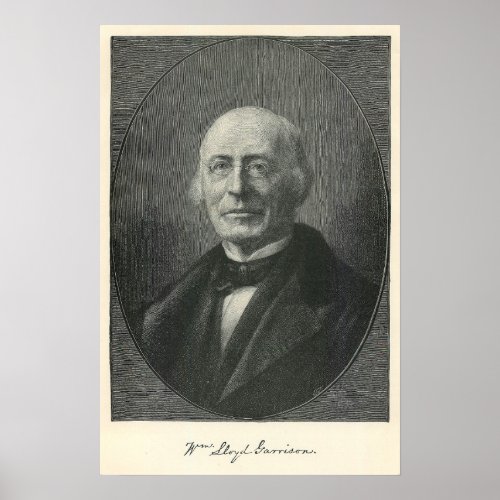 William Lloyd Garrison Poster