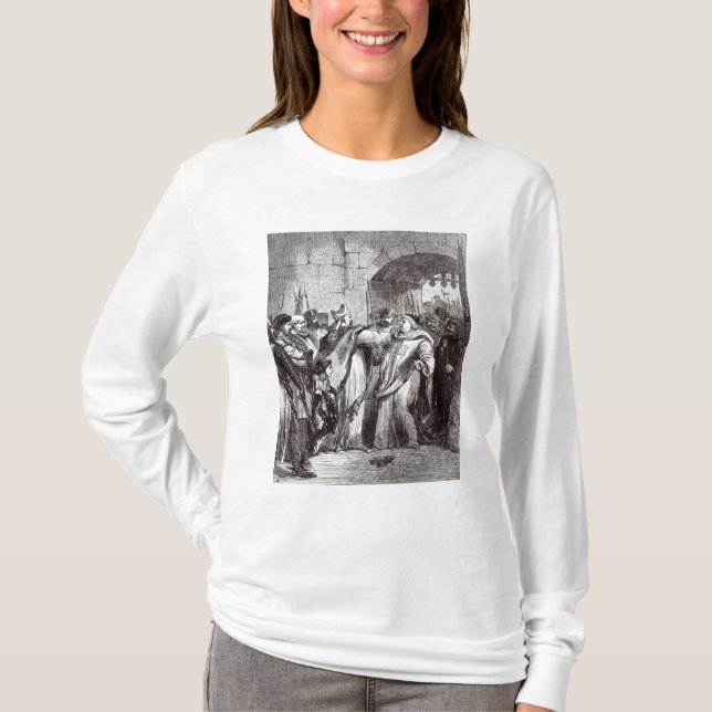 William Longchamp  and Hugh de Pudsey T-Shirt (Front)