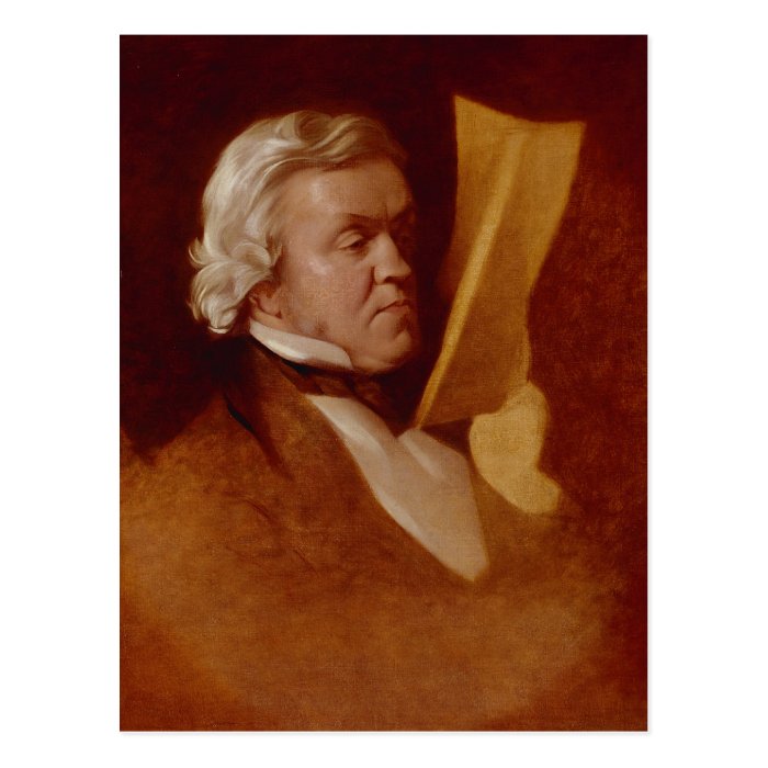 William Makepeace Thackeray, c.1864 Postcard