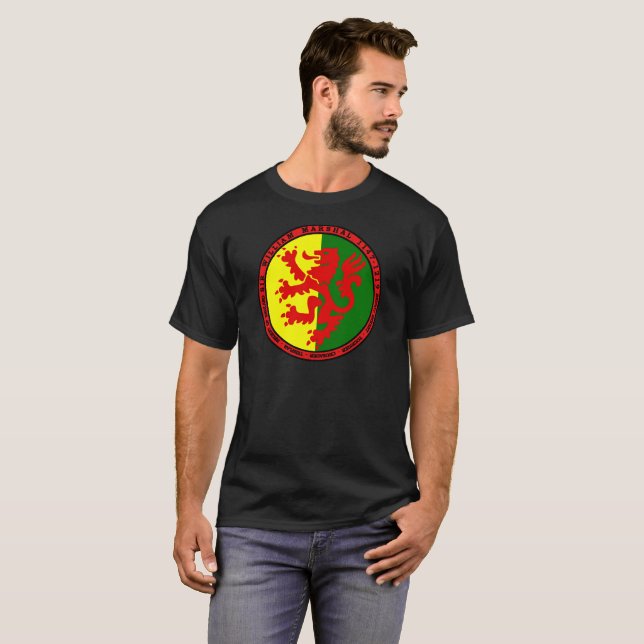 United States Marshals Distressed Print Unisex T-Shirt - Available Sizes S To 5X - View #2
