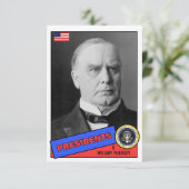 William McKinley Baseball Card (Standing Front)