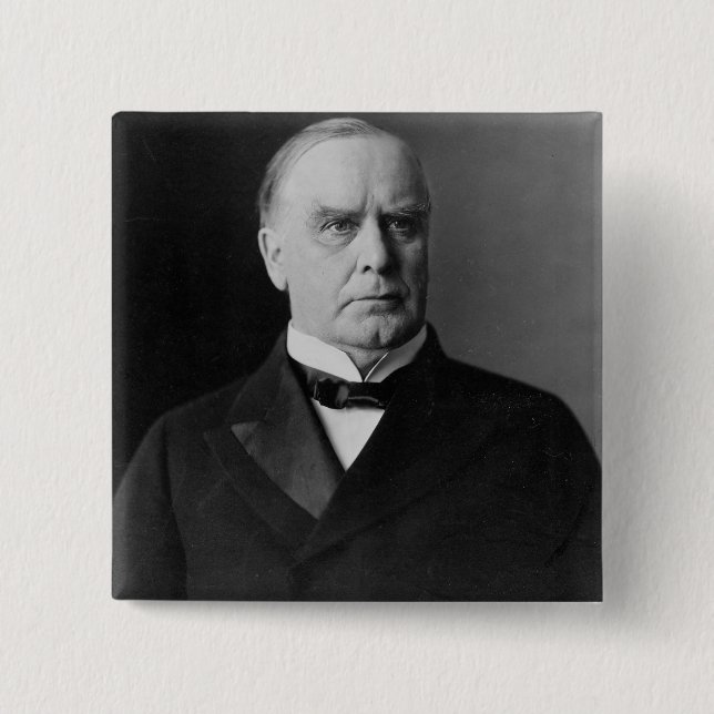 William McKinley Button (Front)