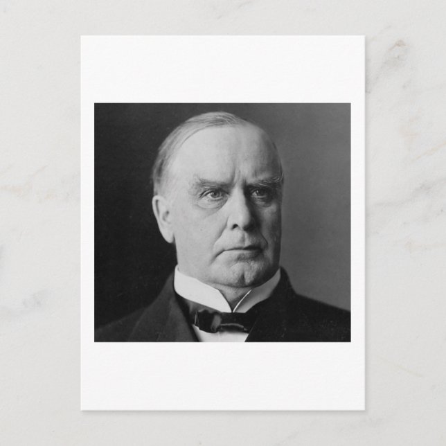 William Mckinley Postcard (Front)