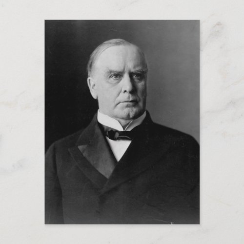 William McKinley Postcard